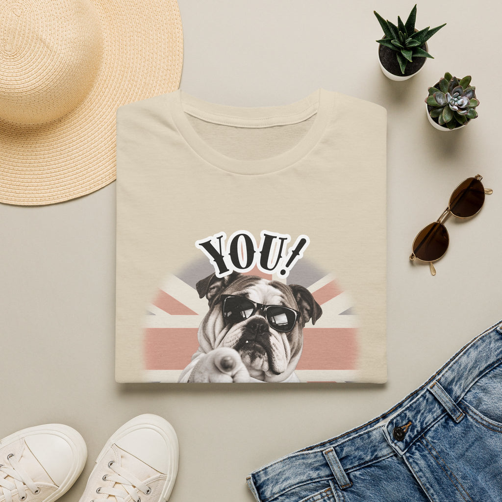 YOU!...Be More Dog! – British Bulldog - Supersoft Unisex T-shirt