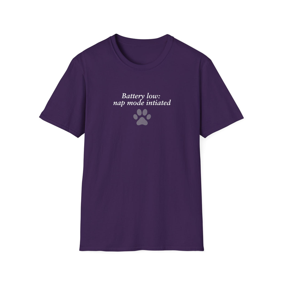 Adopted & Adored – Battery Low: Nap mode Initiated – Supersoft Unisex T-Shirt