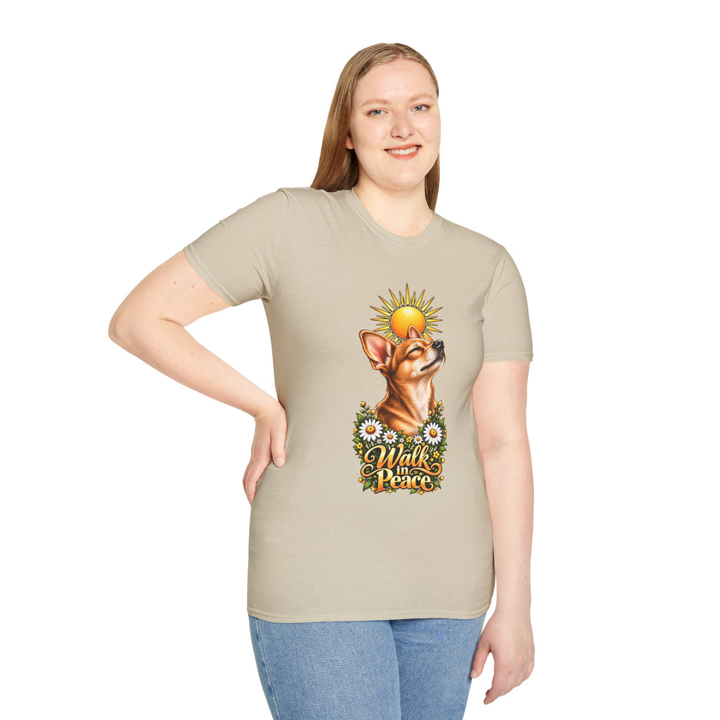 Walk in Peace - Chihuahua - Supersoft Unisex T-shirt