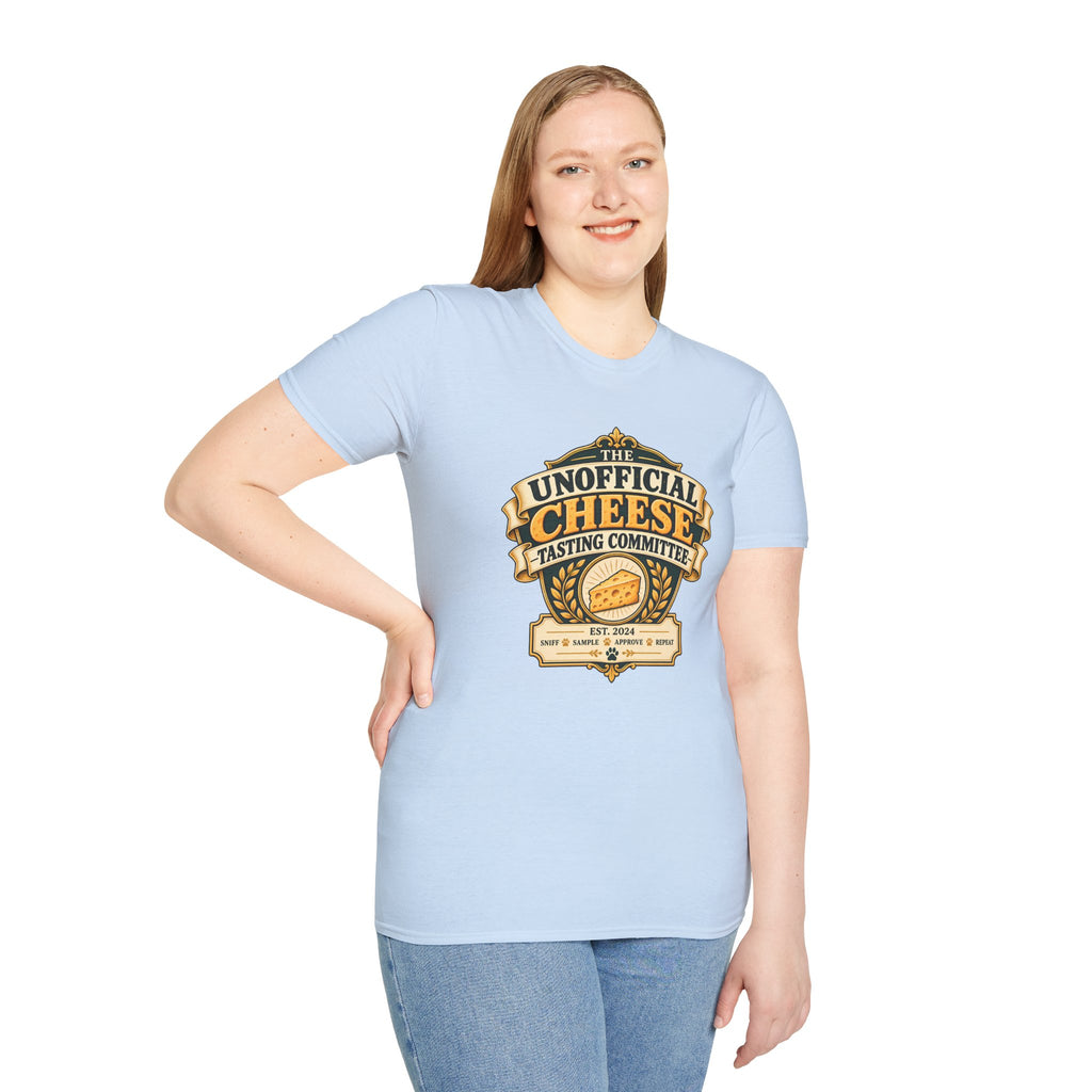The Unofficial Cheese Tasting Committee - Supersoft Unisex T-shirt