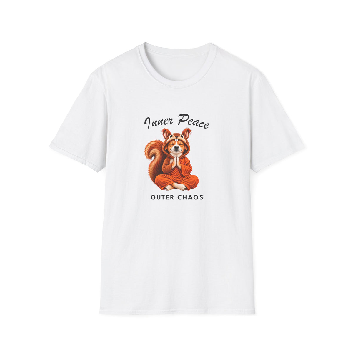 Good Boy's Guide to Enlightenment – Inner Peace, Outer Chaos –  Supersoft Unisex T-Shirt