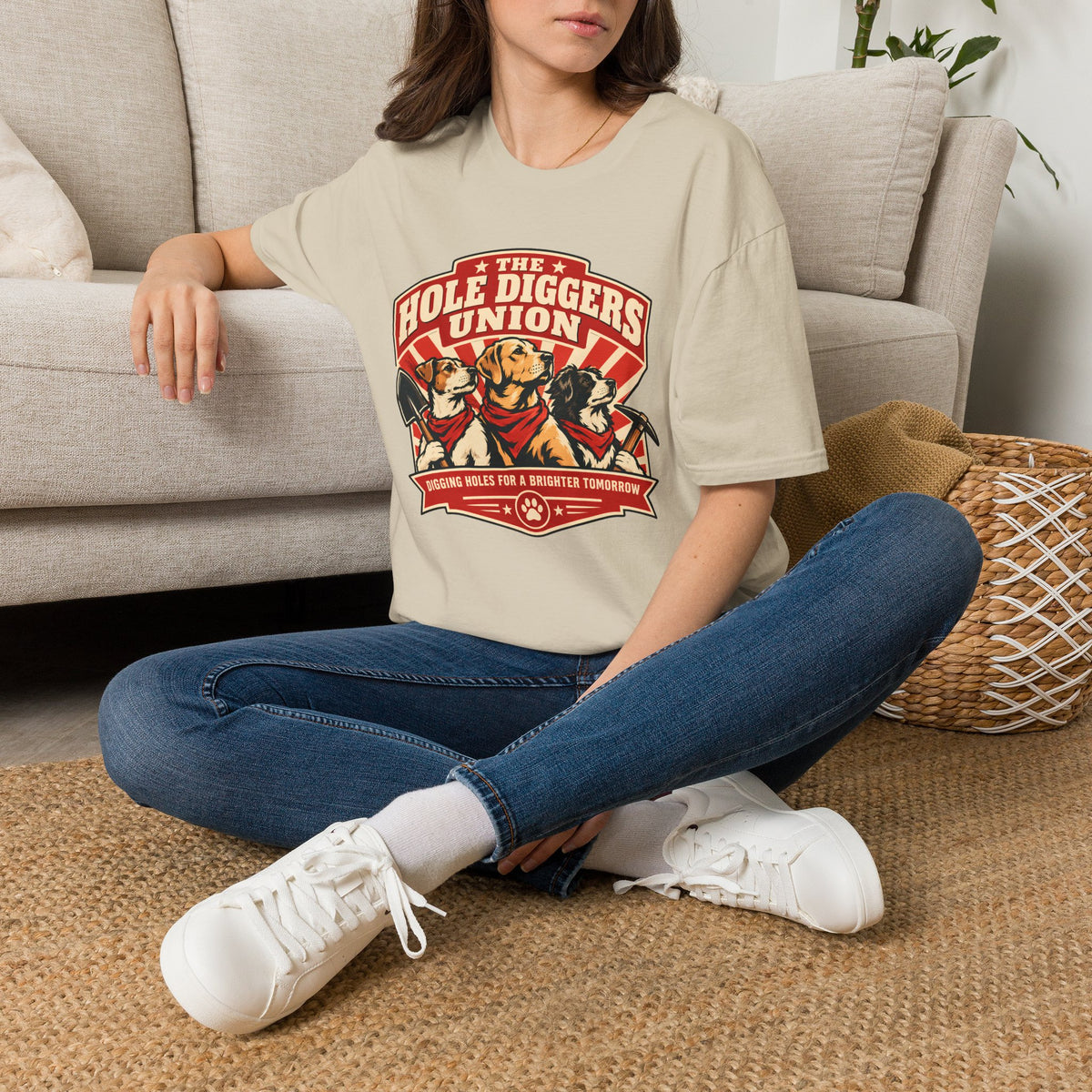 The Hole Diggers Union - Supersoft Unisex T-shirt