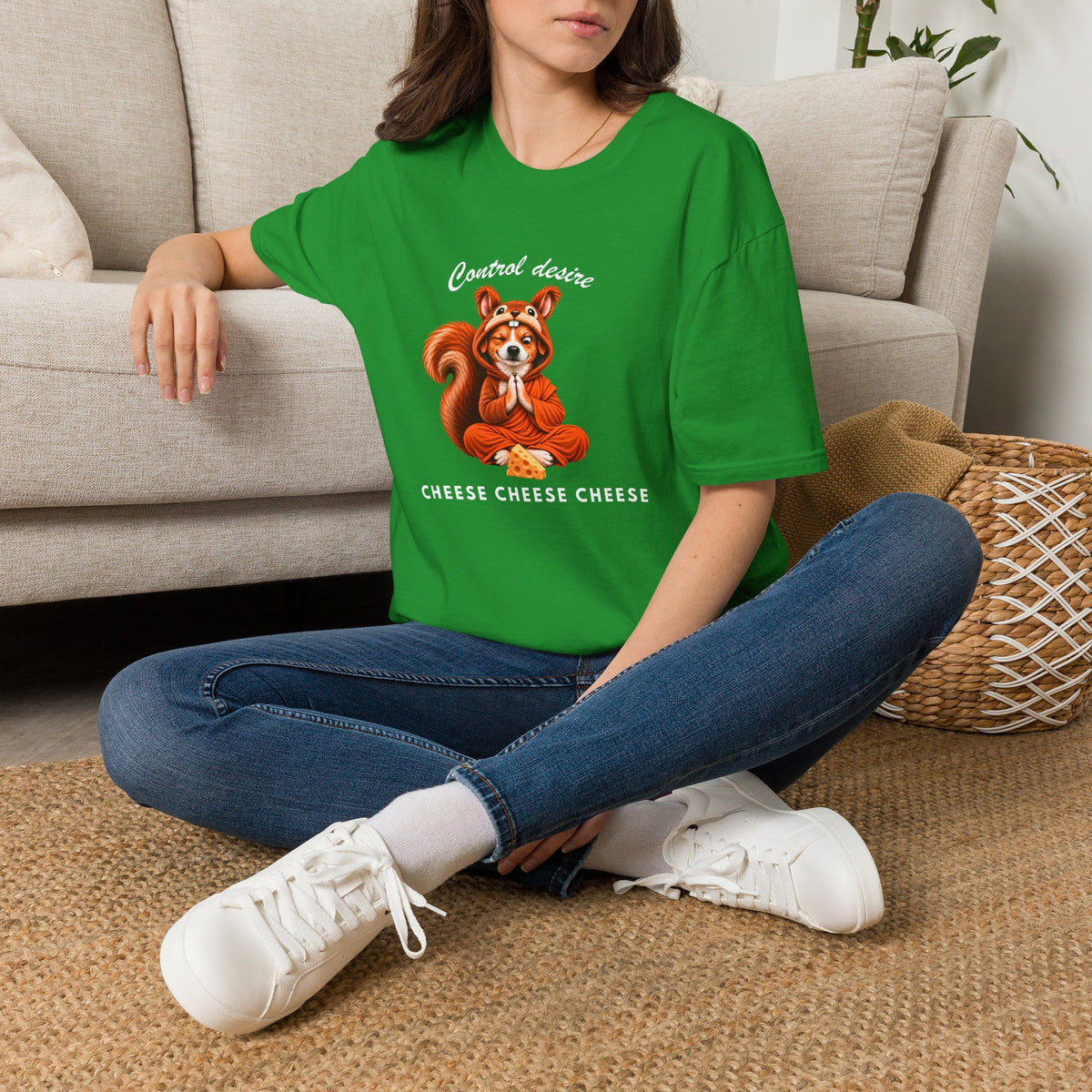 Good Boy's Guide to Enlightenment – Cheese Cheese Cheese –  Supersoft Unisex T-Shirt