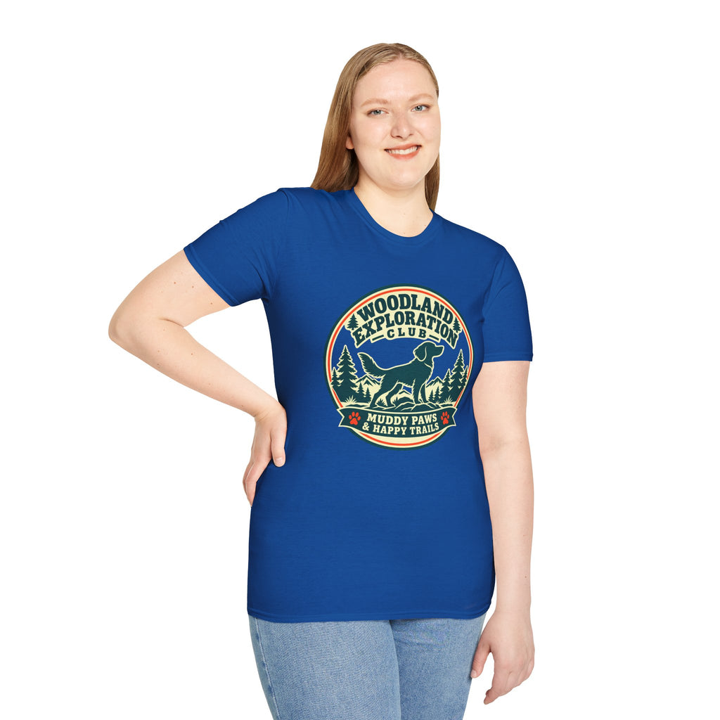 The Woodland Exploration Club - Supersoft Unisex T-shirt