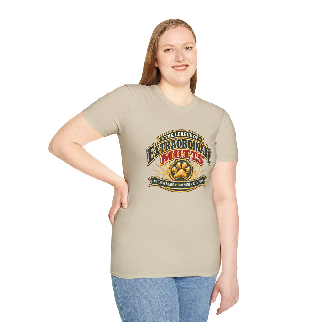 The League of Extraordinary Mutts - Supersoft Unisex T-shirt
