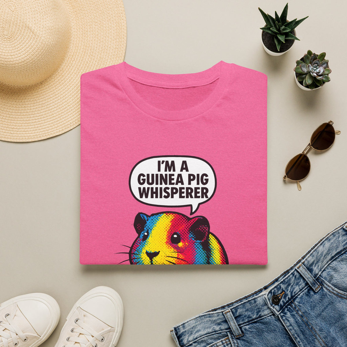 Guinea Pig Whisperer –  Supersoft Unisex T-Shirt