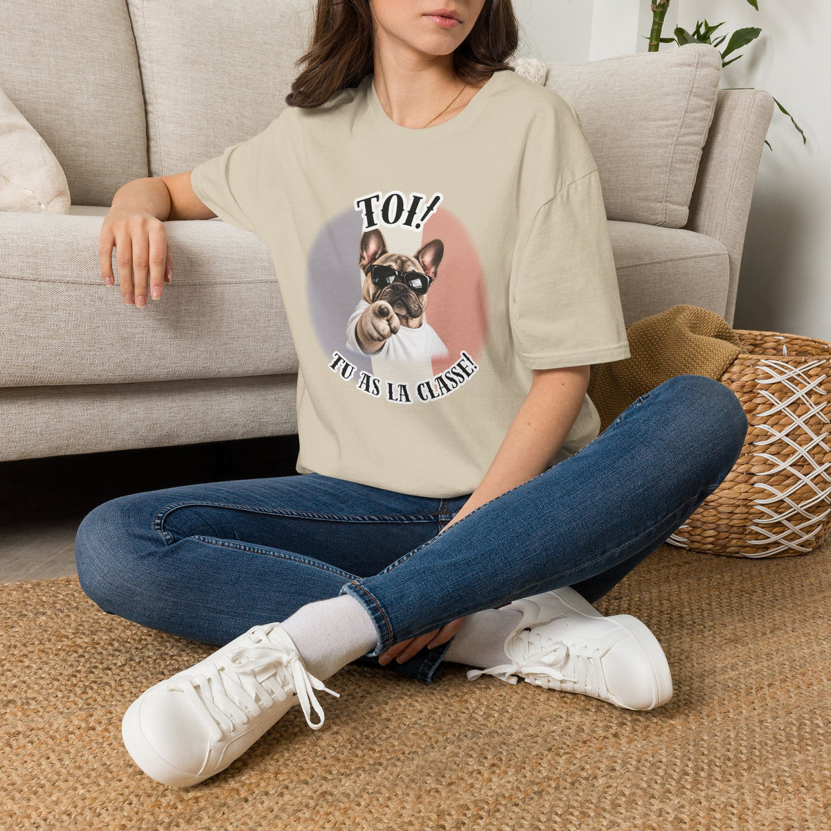 YOU!...Are Looking Good! – French Bulldog - Supersoft Unisex T-shirt