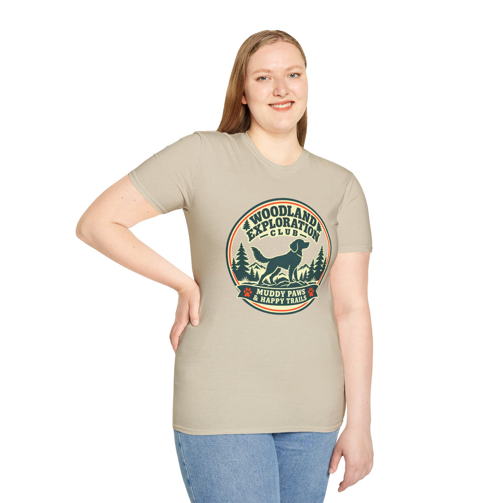 The Woodland Exploration Club - Supersoft Unisex T-shirt