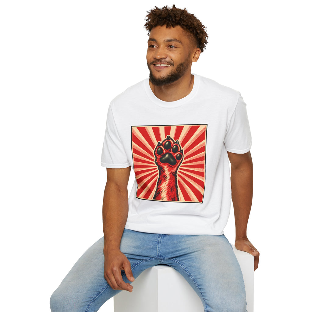 Power to the Paws! – The Canine Revolution - Supersoft Unisex T-shirt