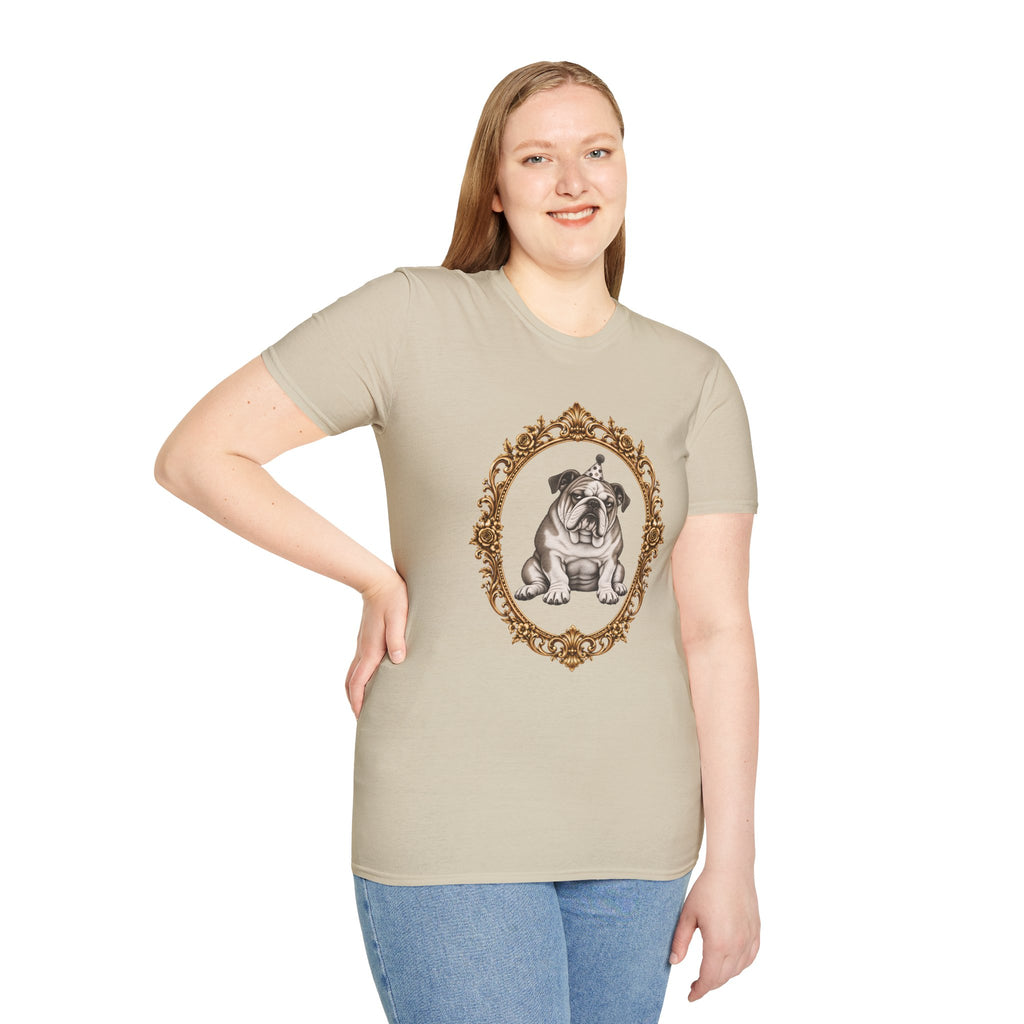 The Reluctant Party Animal – British Bulldog - Supersoft Unisex T-shirt