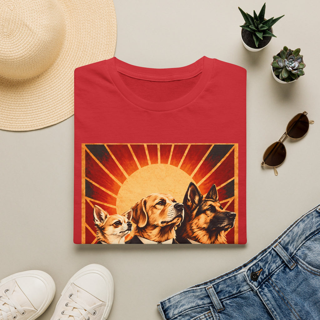 The Pawletariat Shall Rise! – The Great Biscuit Revolution - Supersoft Unisex T-shirt