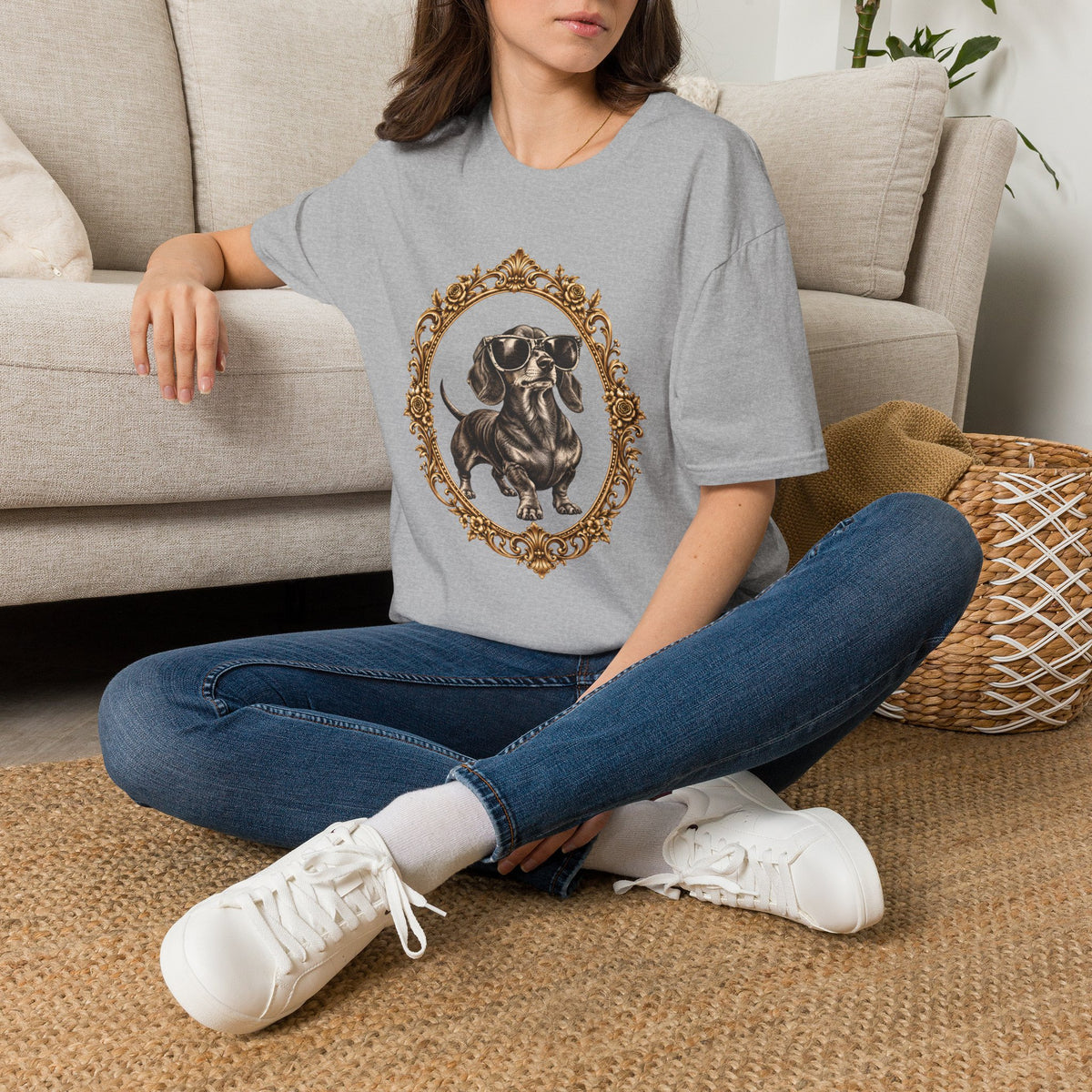 The Duke of Cool – Dachshund - Supersoft Unisex T-shirt