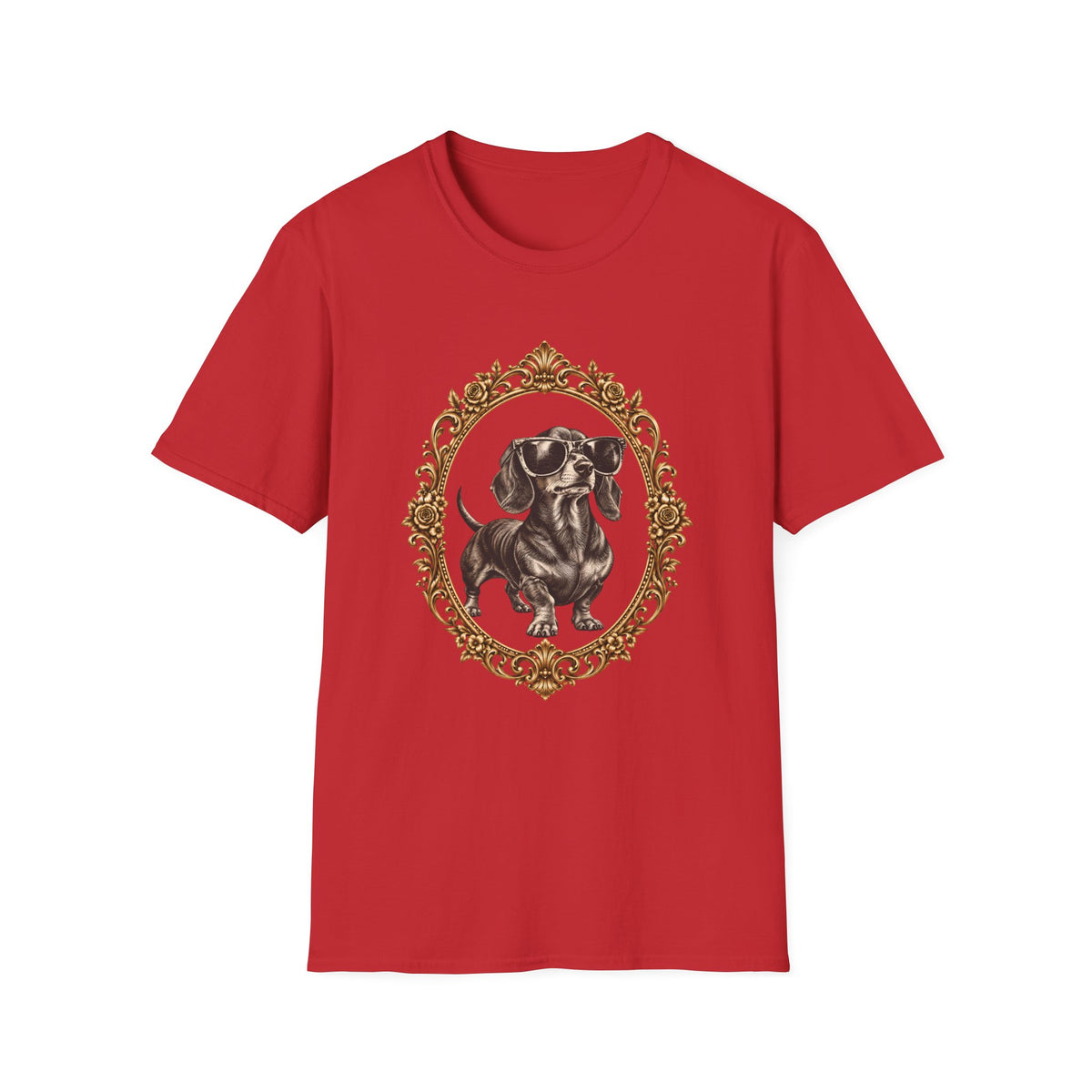 The Duke of Cool – Dachshund - Supersoft Unisex T-shirt