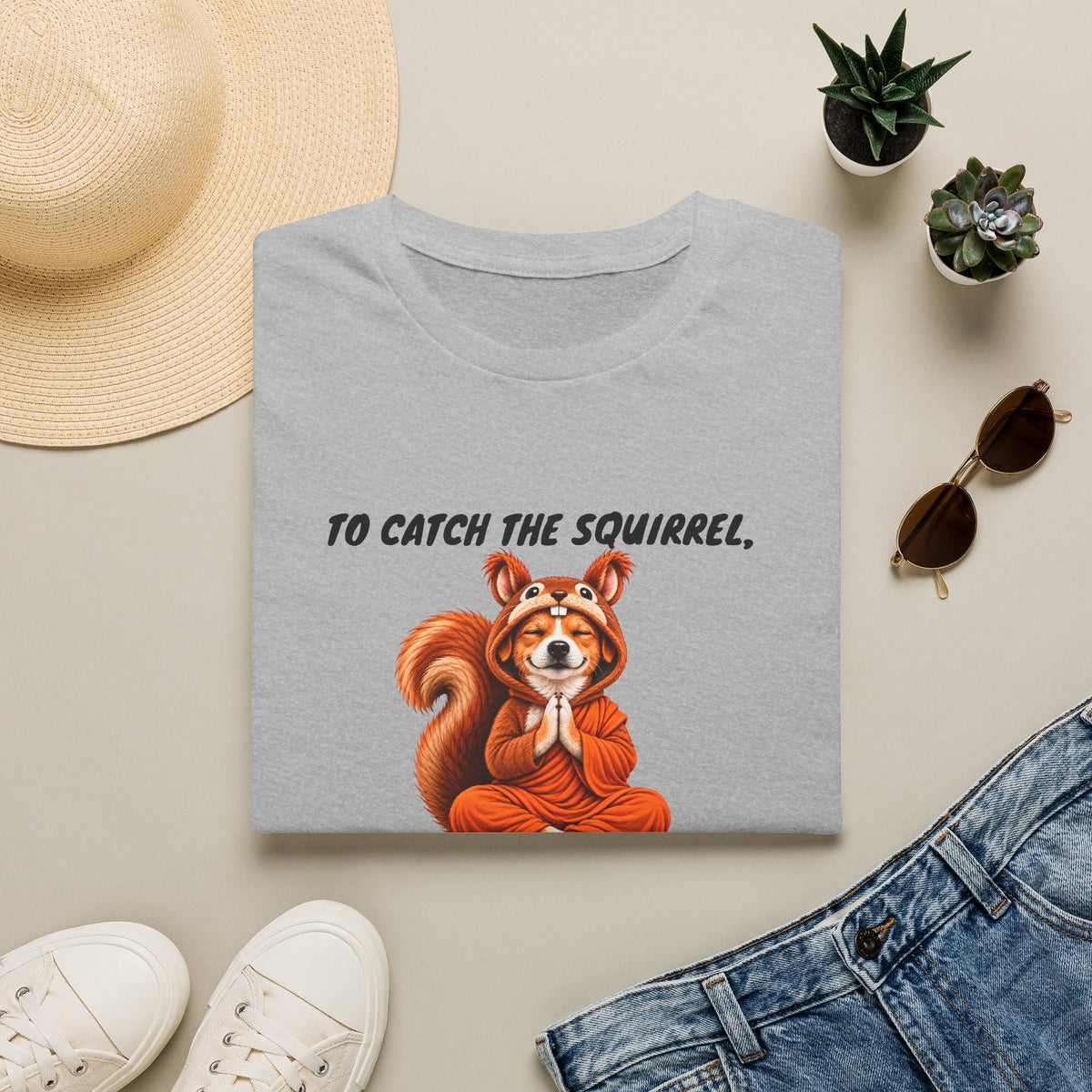 Good Boy's Guide to Enlightenment – To Catch the Squirrel –  Supersoft Unisex T-Shirt