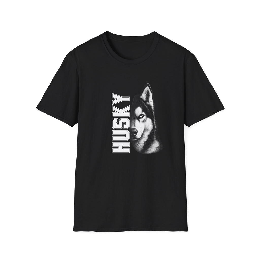 Siberian Husky On Duty - Supersoft Unisex T-shirt