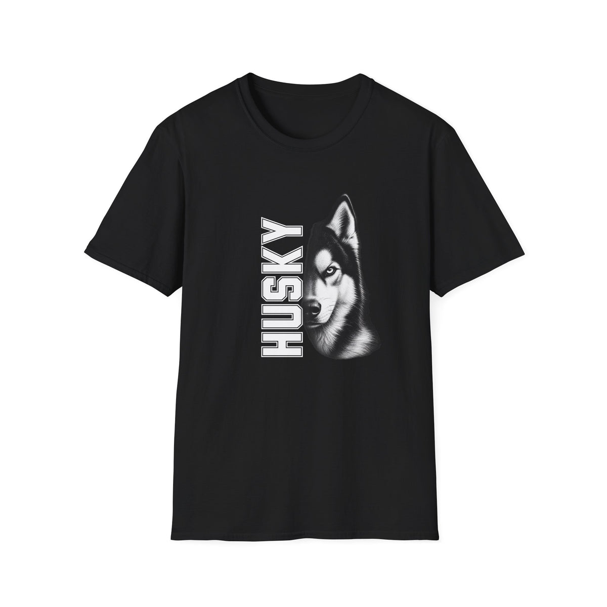Siberian Husky On Duty - Supersoft Unisex T-shirt