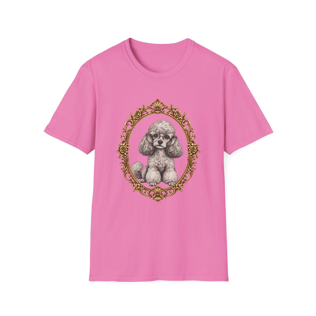 The Esteemed Lady Pawsworth – Poodle - Supersoft Unisex T-shirt