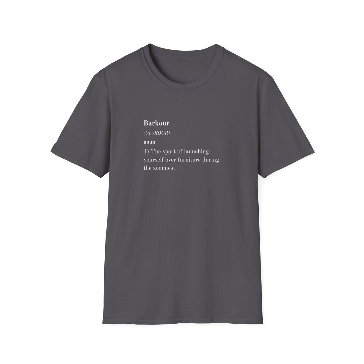 Dictionary of Dog - Barkour -  Supersoft Unisex T-Shirt