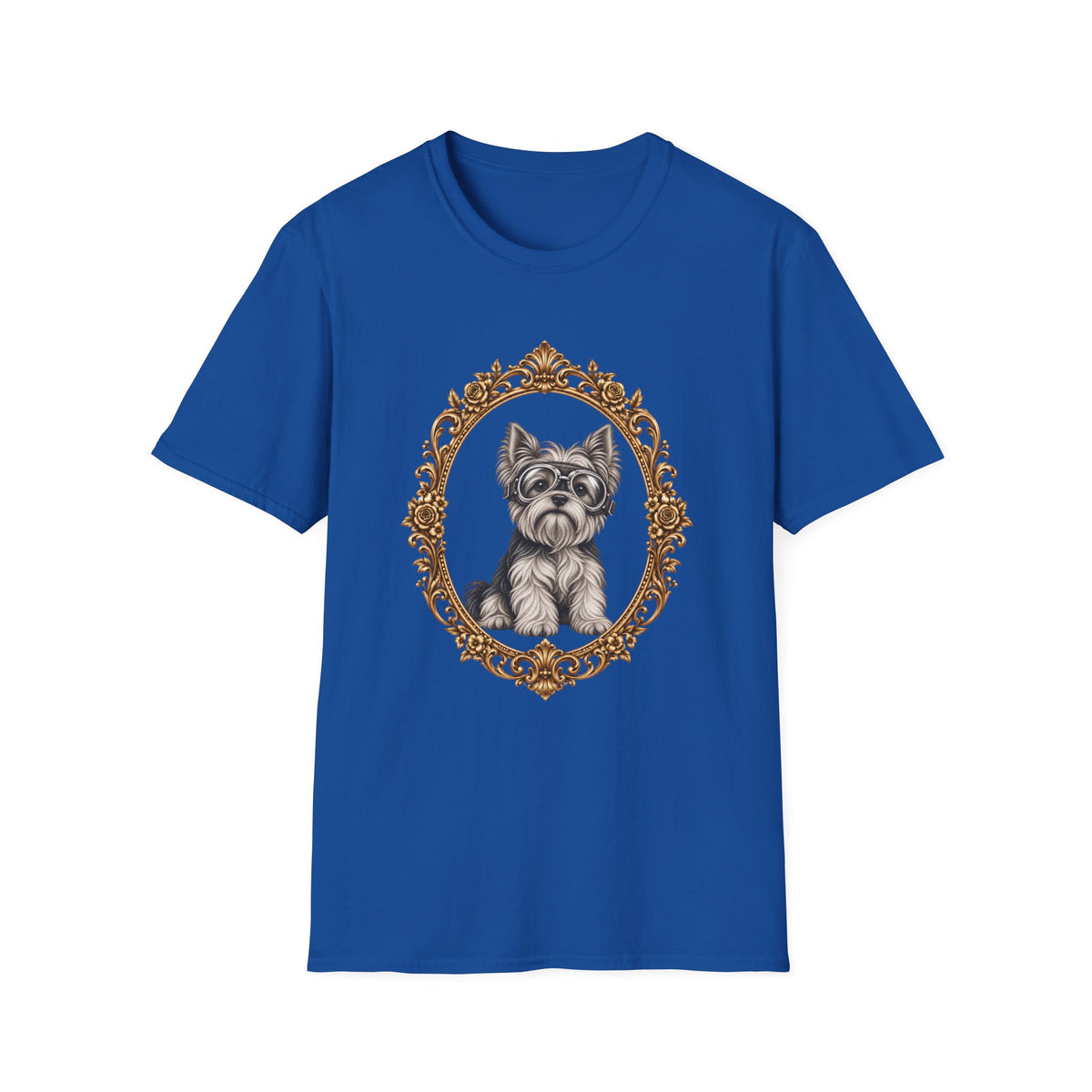 The Flying Yorkie – Yorkshire Terrier - Supersoft Unisex T-shirt