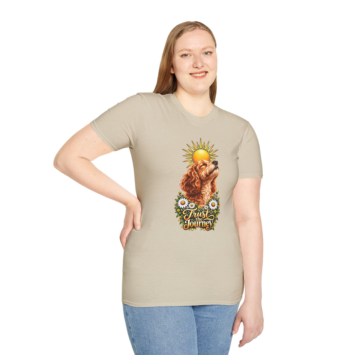 Trust the Journey - Cockapoo - Supersoft Unisex T-shirt