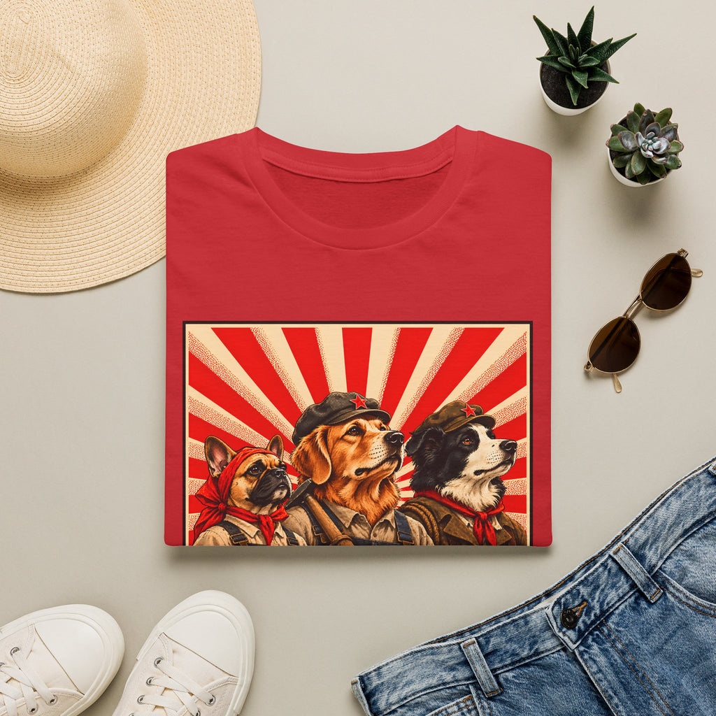 Seize the Means of Pawduction! – The Canine Workers' Revolution - Supersoft Unisex T-shirt