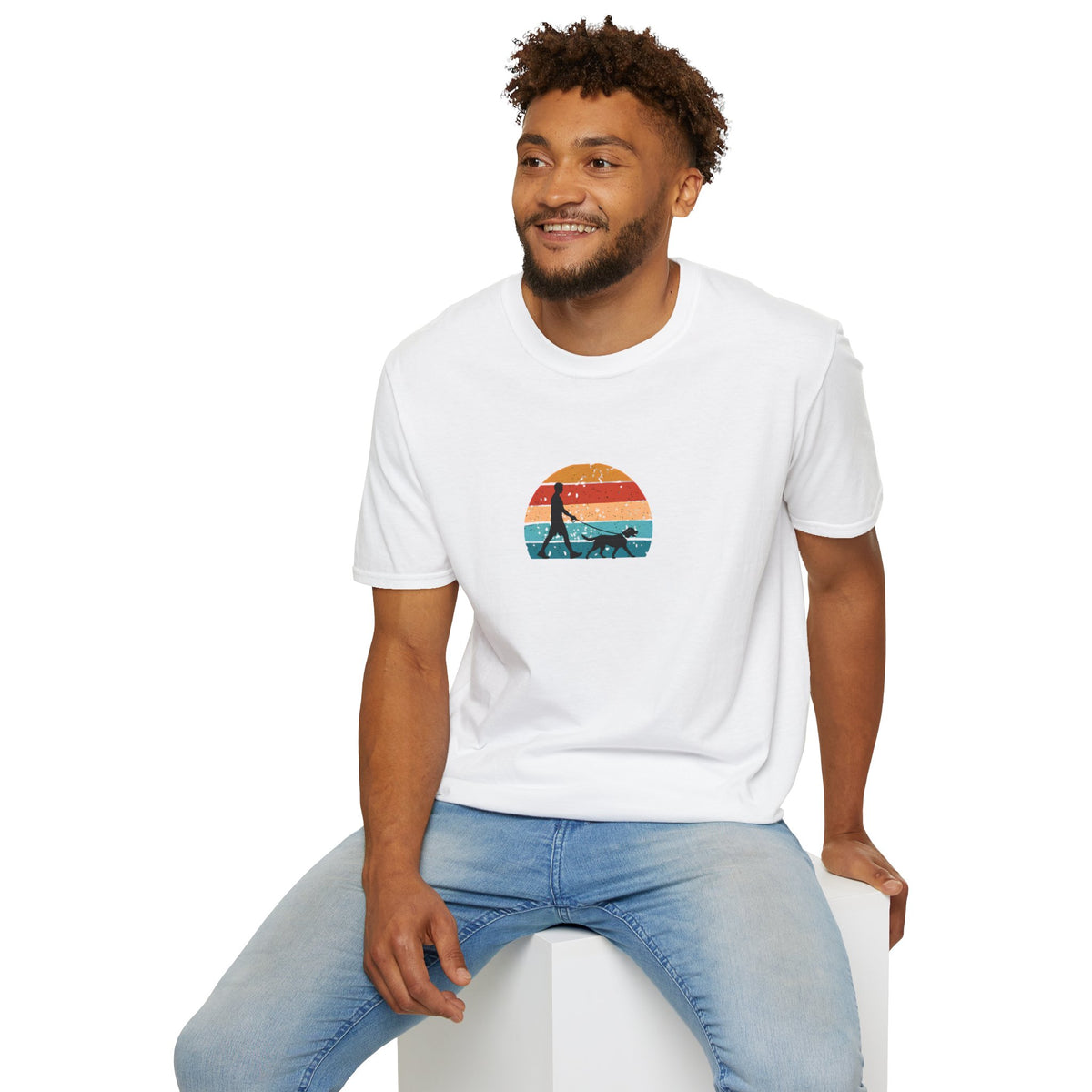 Walkies...Wherever the Dog Decides –  Supersoft Unisex T-Shirt
