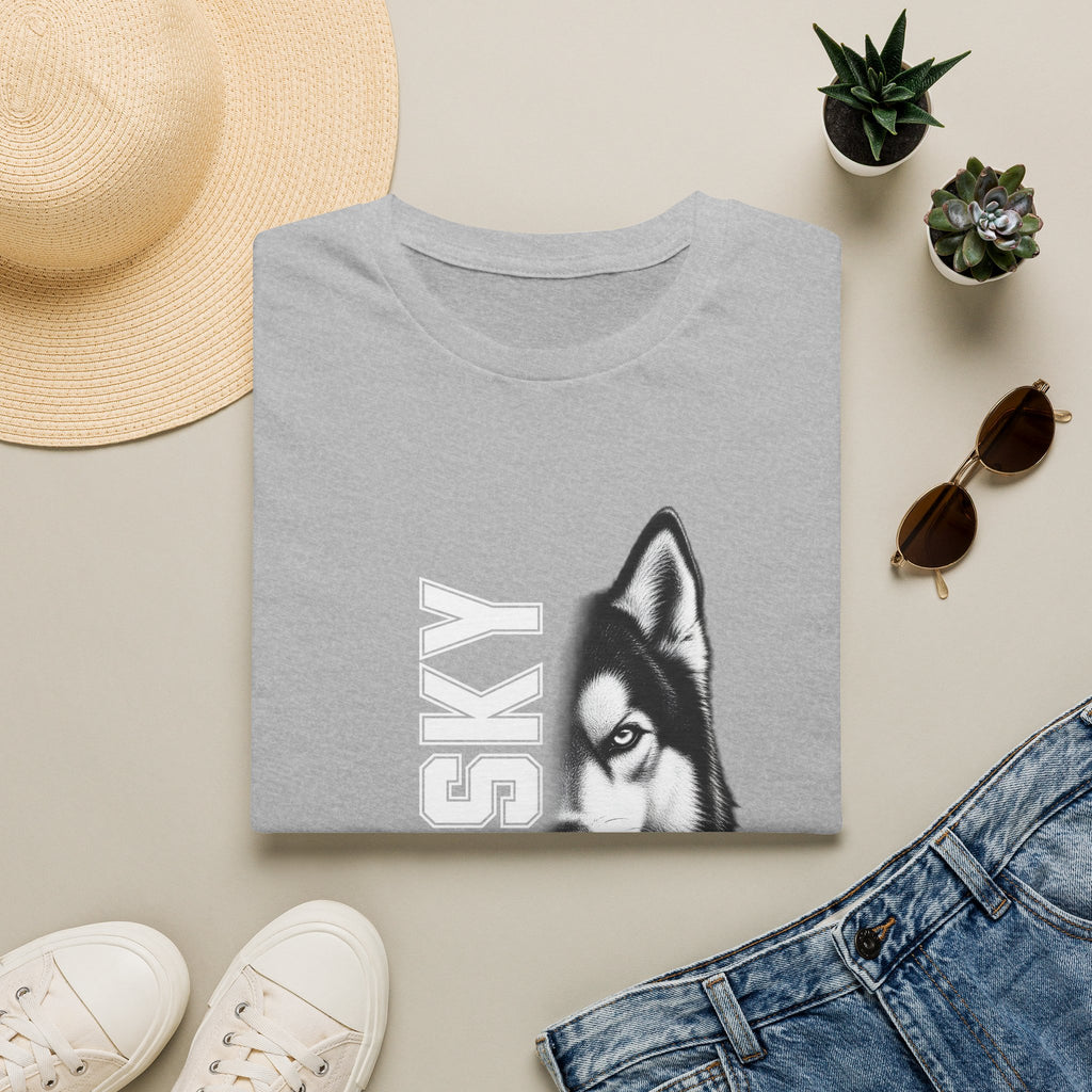 Siberian Husky On Duty - Supersoft Unisex T-shirt
