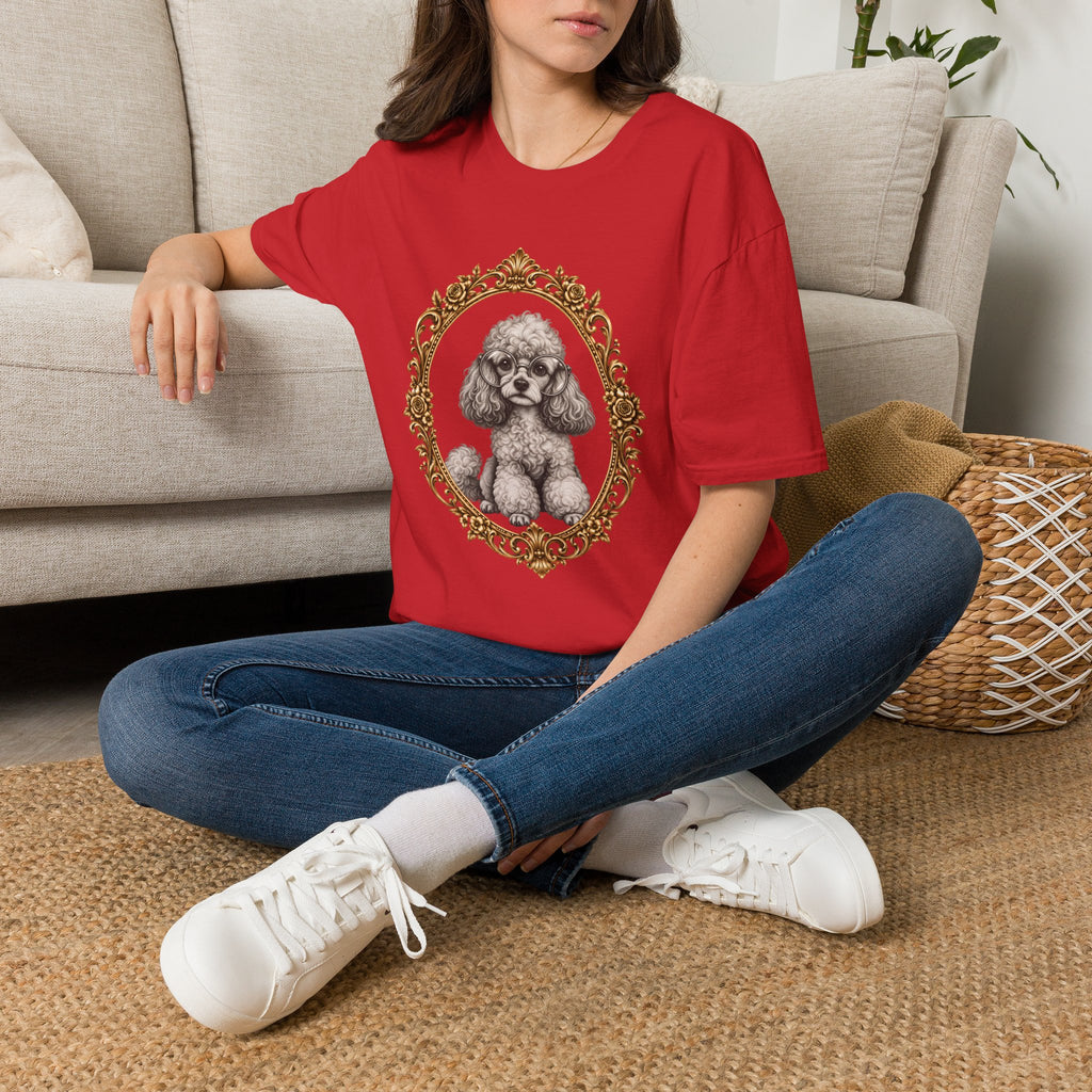 The Esteemed Lady Pawsworth – Poodle - Supersoft Unisex T-shirt