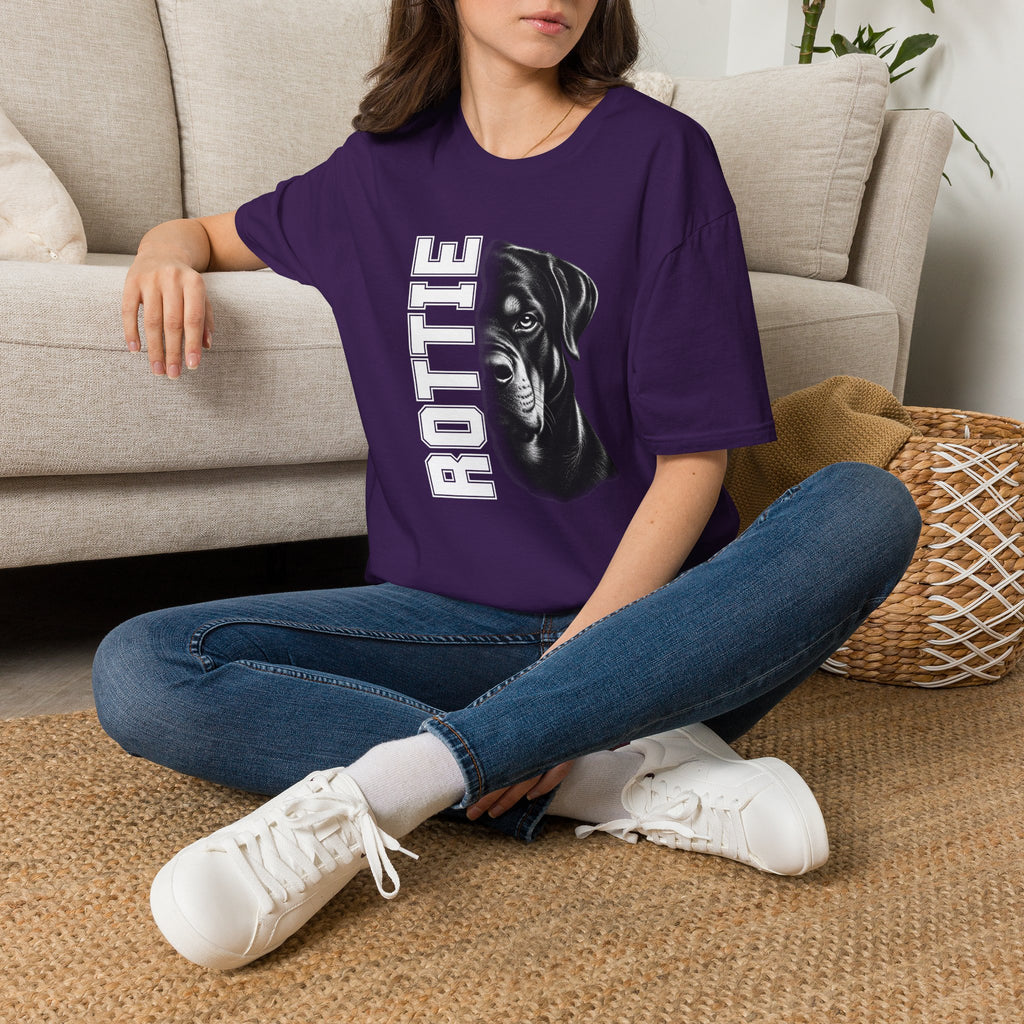 Rottweiler On Duty - Supersoft Unisex T-shirt