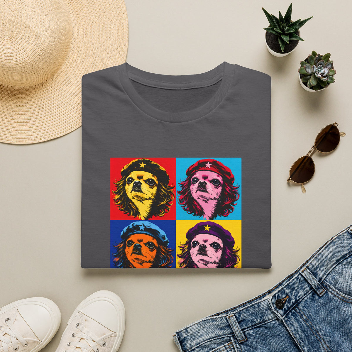 Chih Guevara – The Pop Art Paw-volution! - Supersoft Unisex T-shirt
