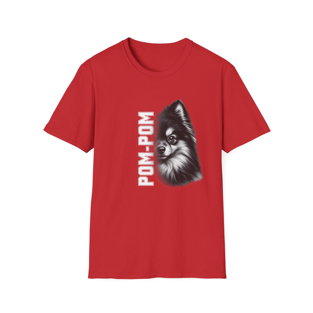 Pomeranian On Duty - Supersoft Unisex T-shirt