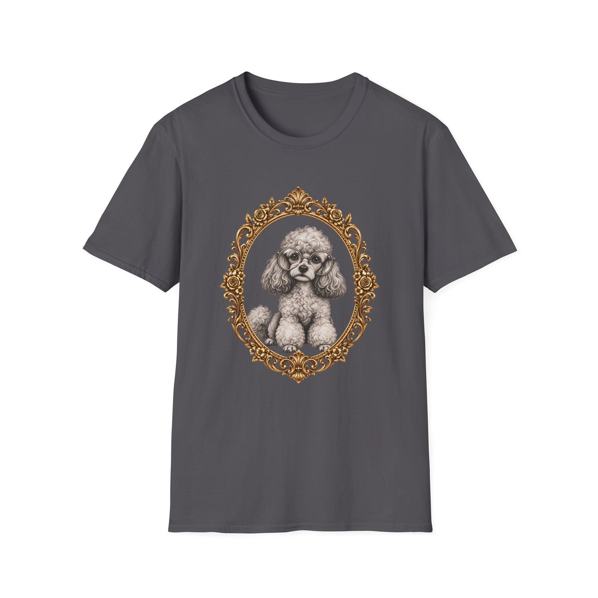 The Esteemed Lady Pawsworth – Poodle - Supersoft Unisex T-shirt