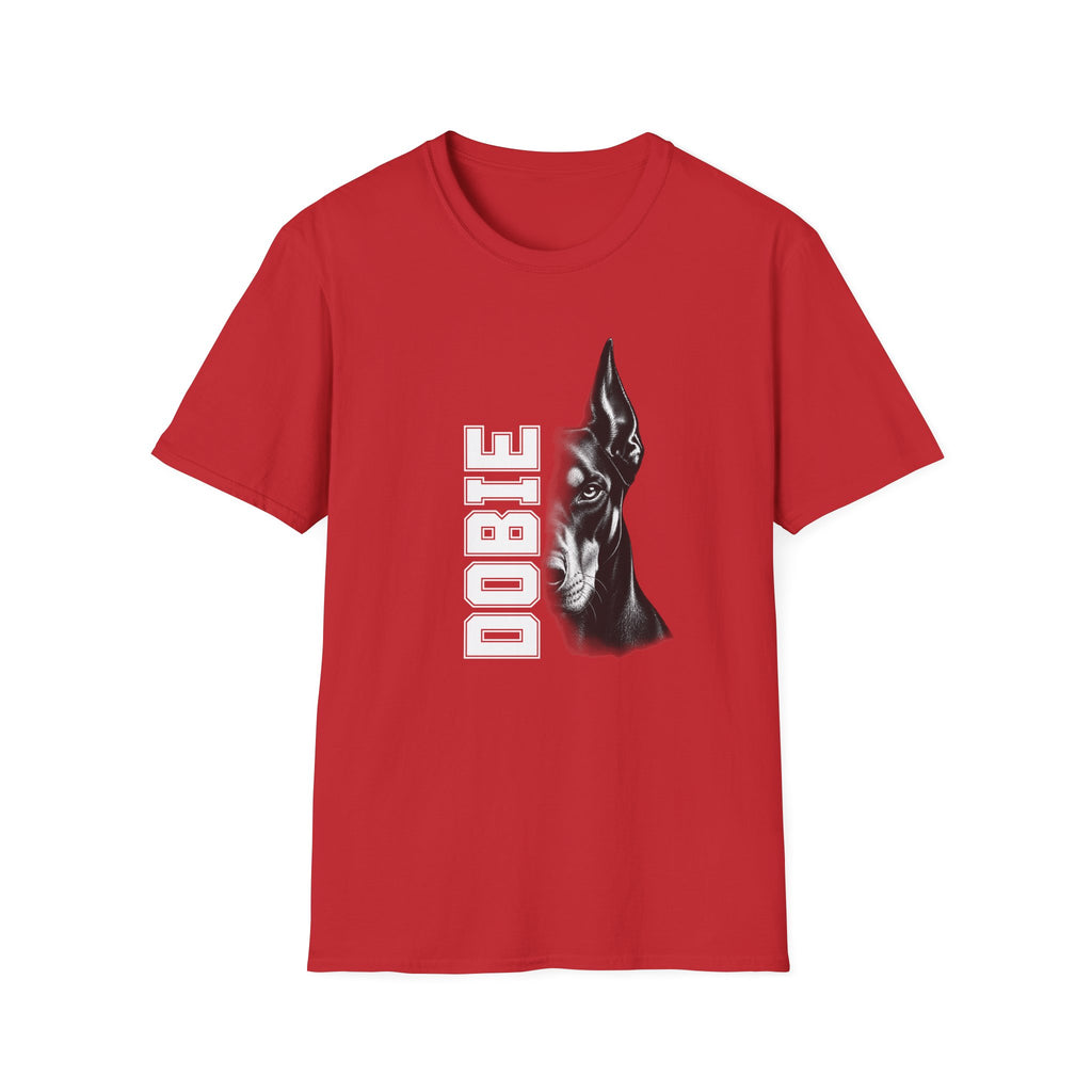 Doberman On Duty - Supersoft Unisex T-shirt
