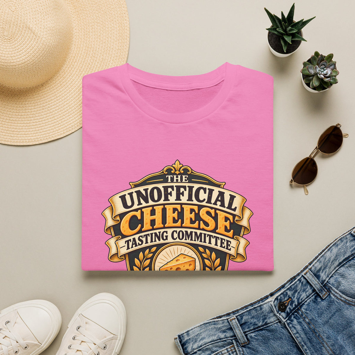 The Unofficial Cheese Tasting Committee - Supersoft Unisex T-shirt