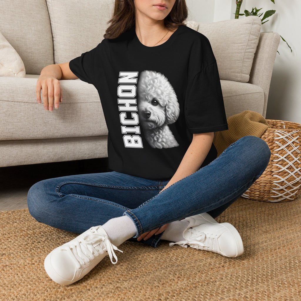 Bichon Frise On Duty - Supersoft Unisex T-shirt