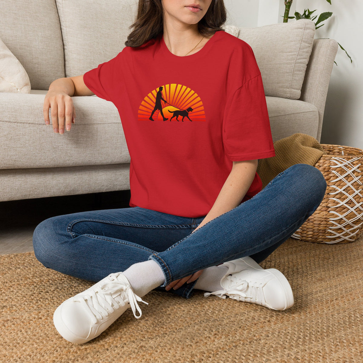 Walkies...Powered by the Dog –  Supersoft Unisex T-Shirt