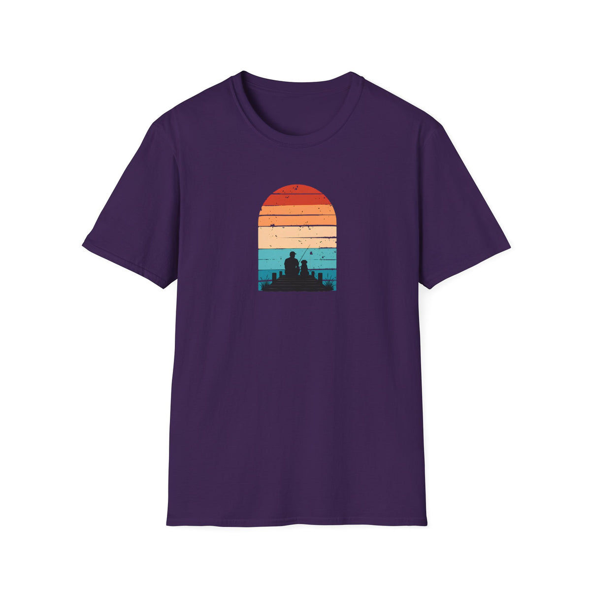 Just Me, My Dog & the Water –  Supersoft Unisex T-Shirt