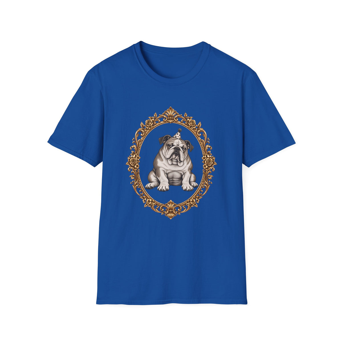 The Reluctant Party Animal – British Bulldog - Supersoft Unisex T-shirt