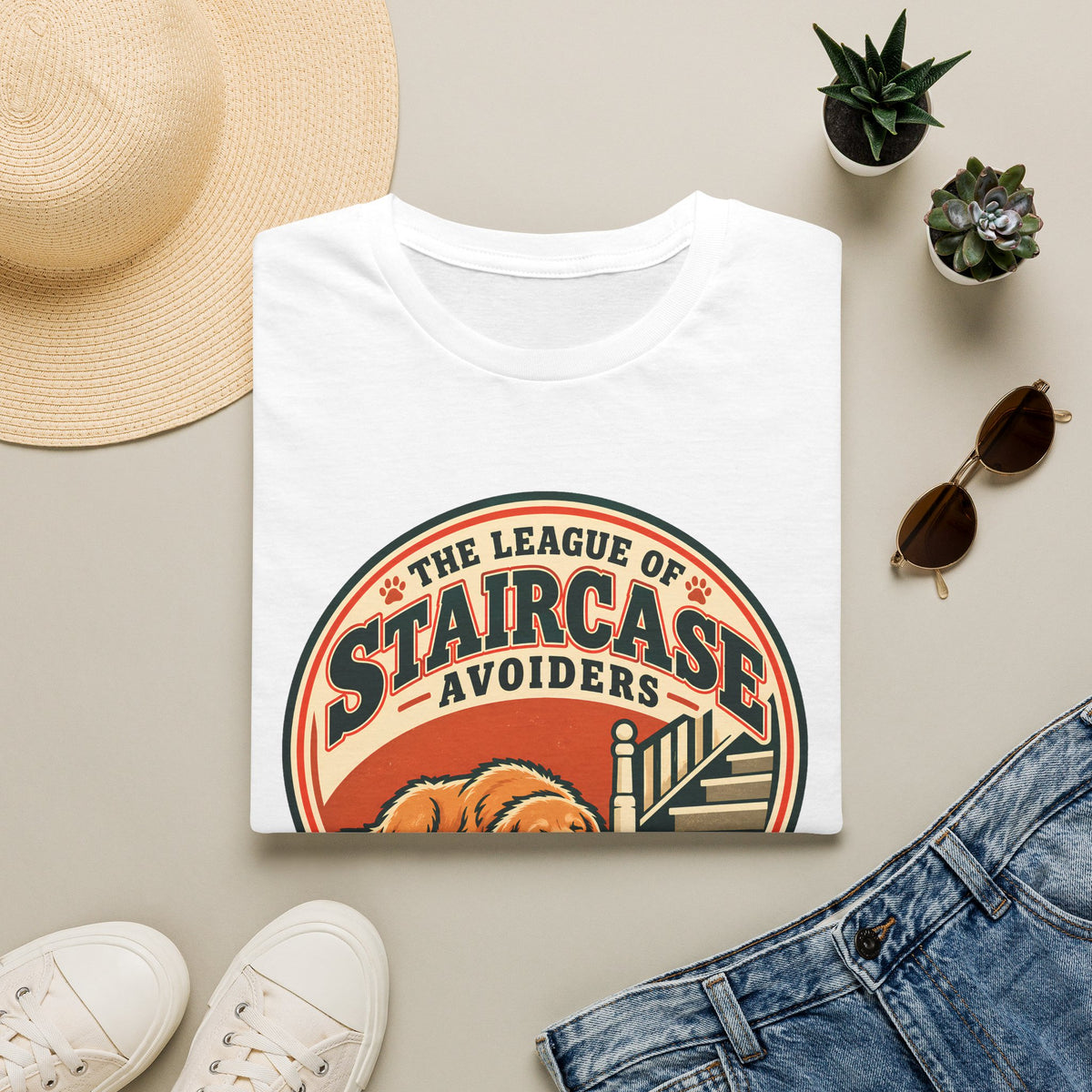 The League of Staircase Avoiders - Supersoft Unisex T-shirt