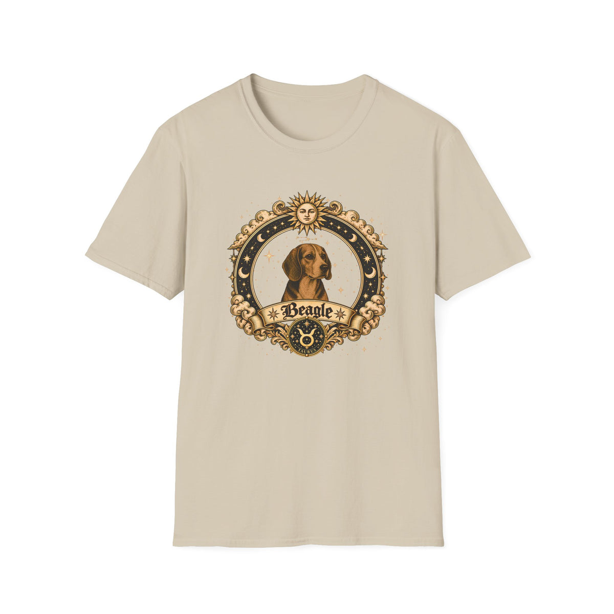 Zodiac Taurus Beagle - Dog Horoscope Star Sign - Supersoft Unisex T-shirt