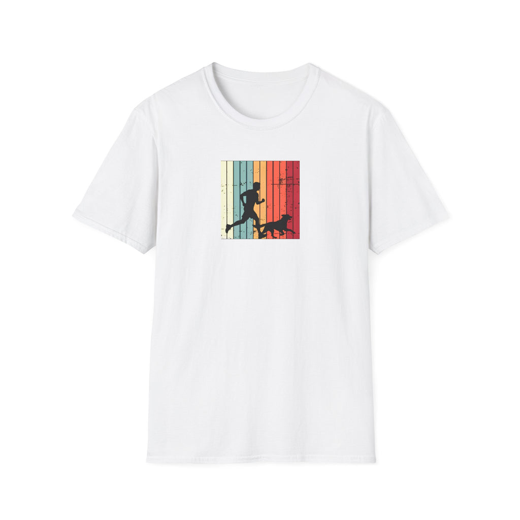Running With My Best Friend –  Supersoft Unisex T-Shirt