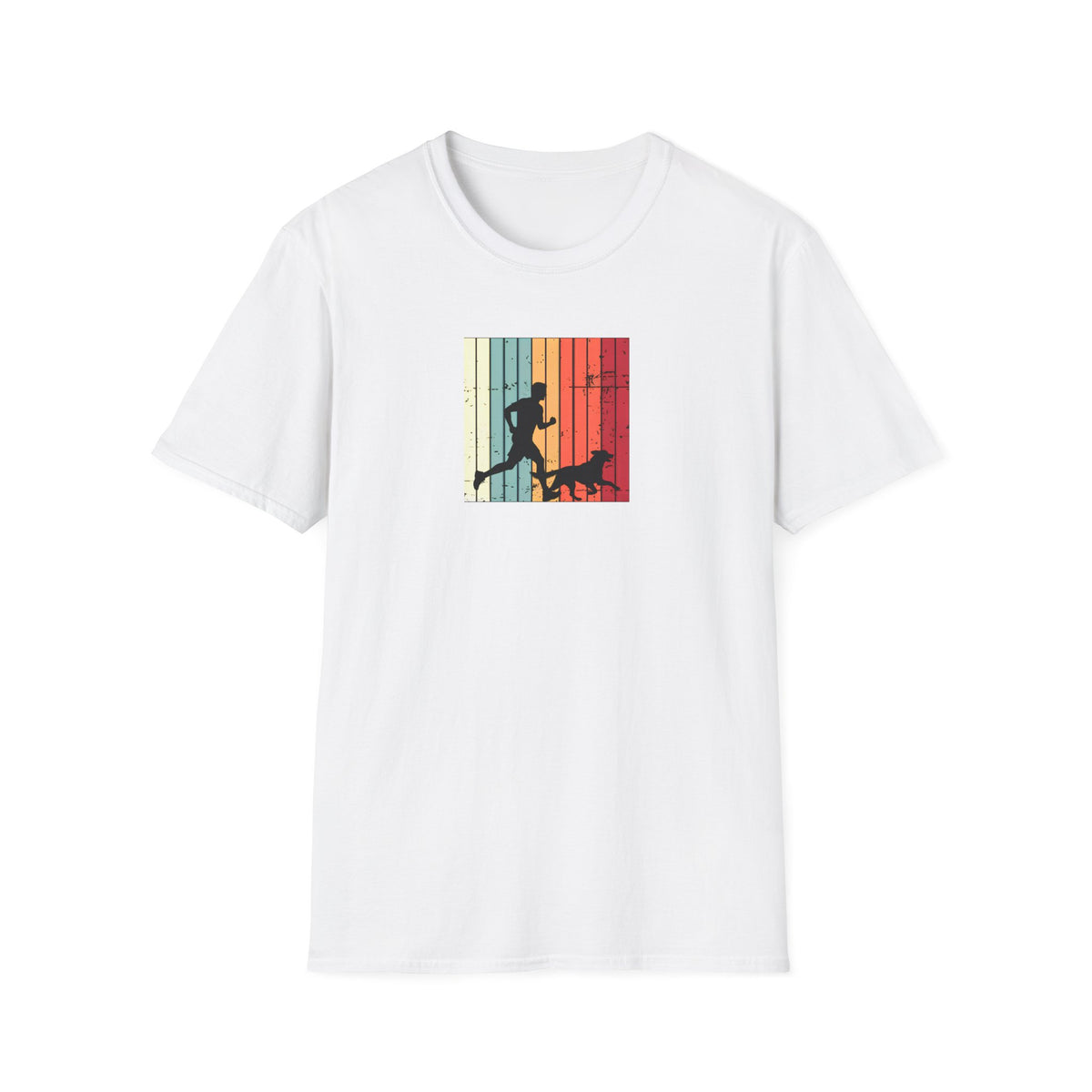 Running With My Best Friend –  Supersoft Unisex T-Shirt
