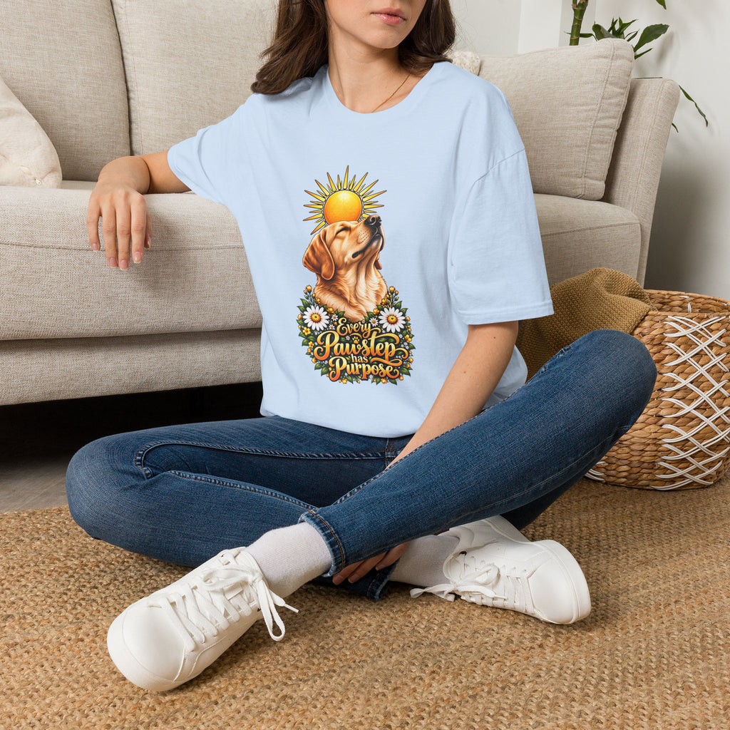 Every Pawstep Has Purpose - Labrador - Supersoft Unisex T-shirt