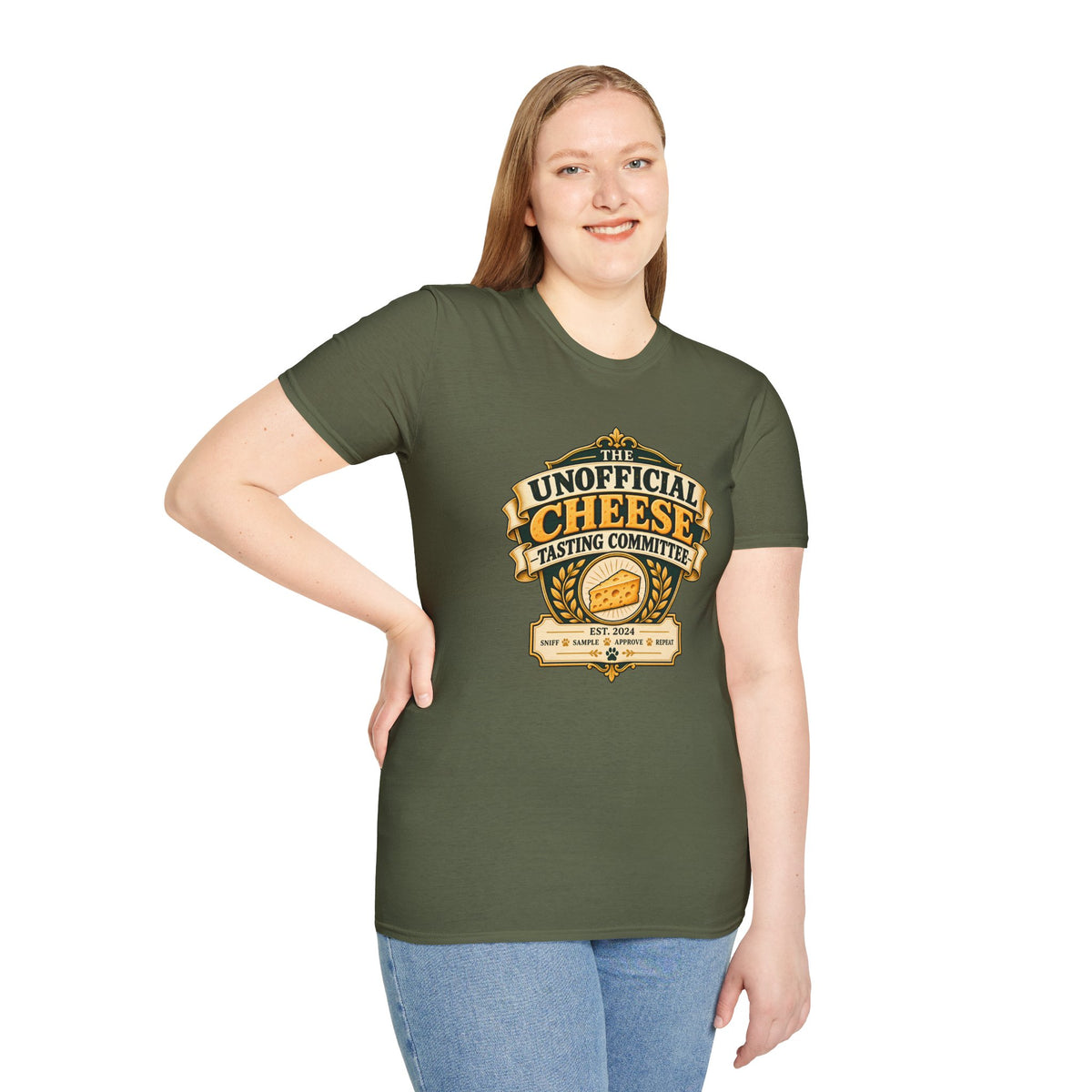 The Unofficial Cheese Tasting Committee - Supersoft Unisex T-shirt