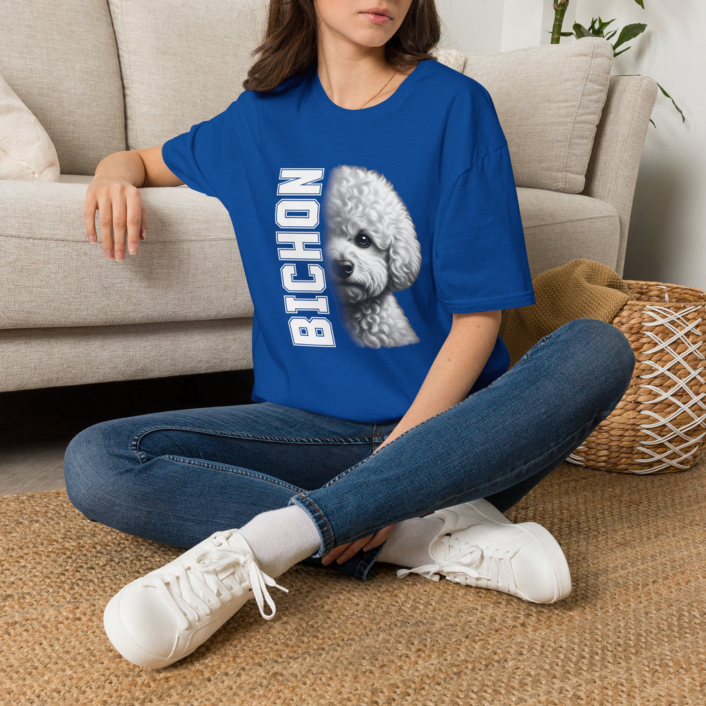 Bichon Frise On Duty - Supersoft Unisex T-shirt