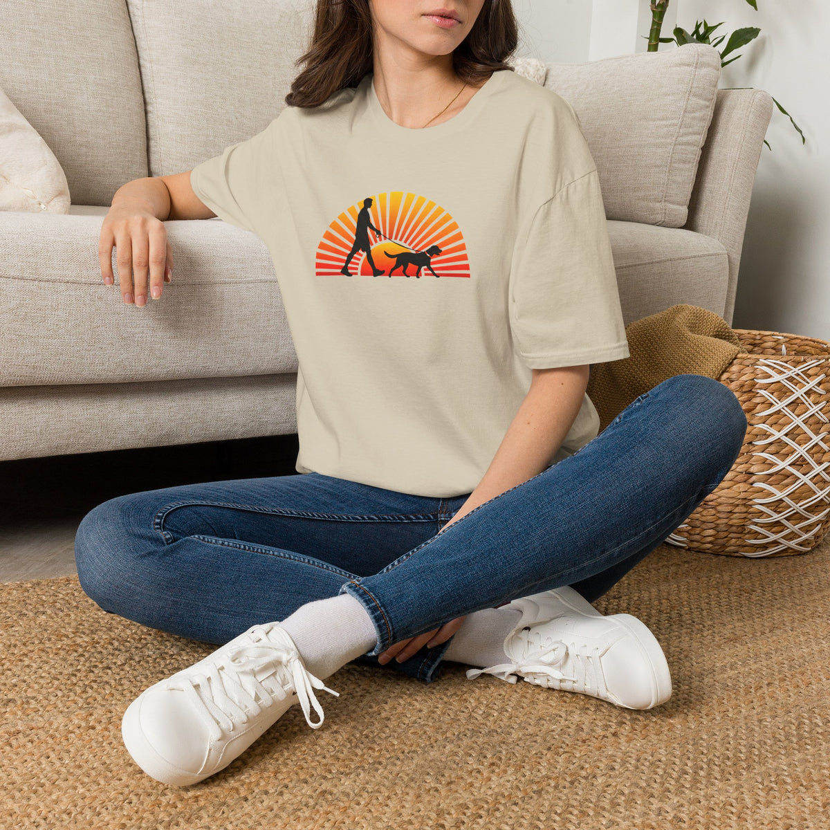 Walkies...Powered by the Dog –  Supersoft Unisex T-Shirt