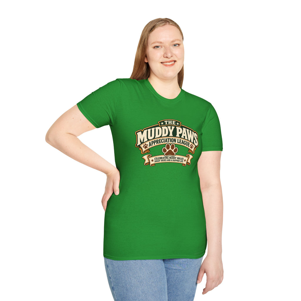 The Muddy Paws Appreciation League - Supersoft Unisex T-shirt