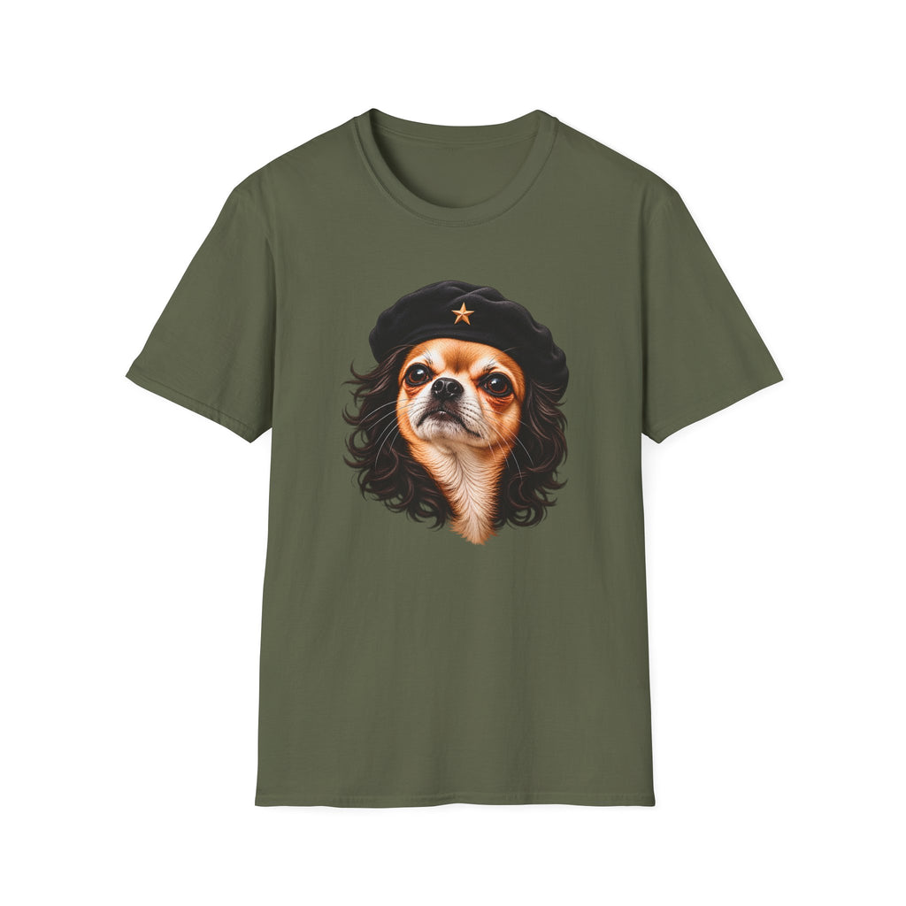 Chih Guevara – Small Dog, Big Revolution! - Supersoft Unisex T-shirt