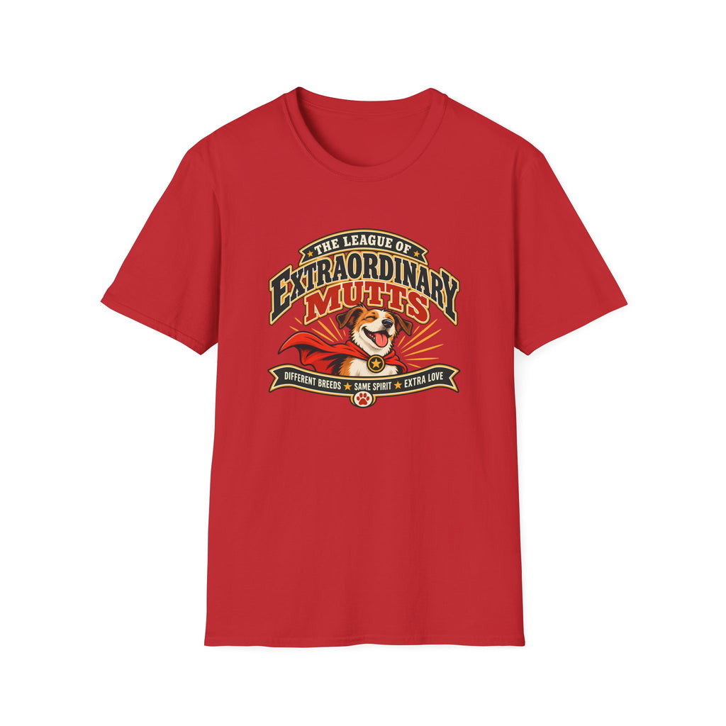 The League of Extraordinary Mutts - Supersoft Unisex T-shirt
