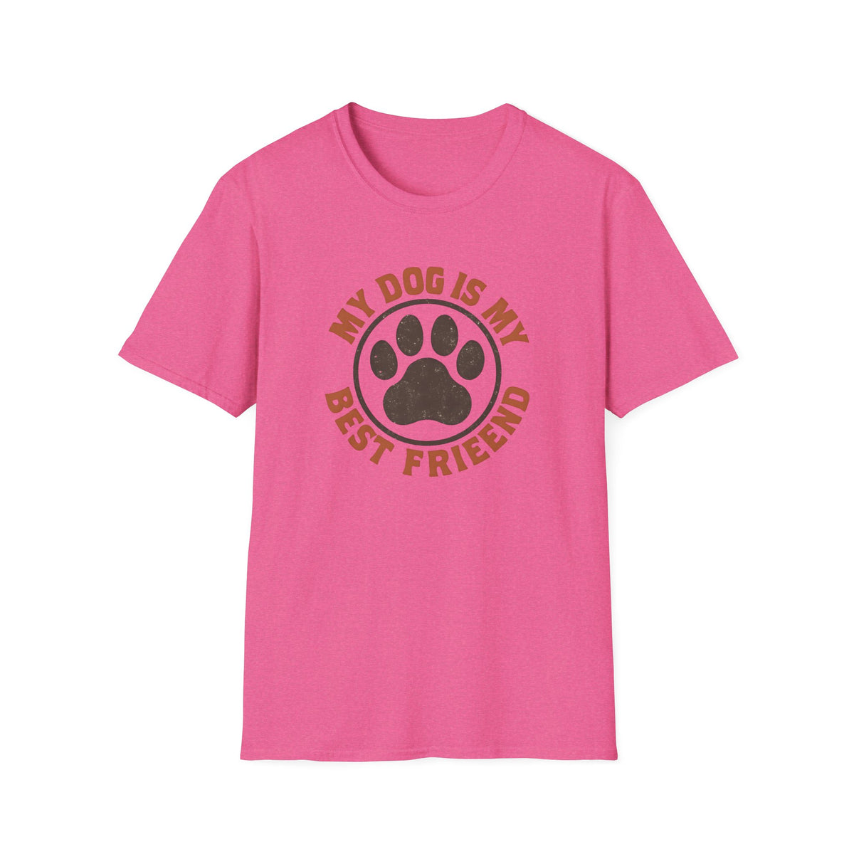 My Dog Best Friend –  Supersoft Unisex T-Shirt